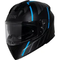 IXS IXSiXS2172.0MattSchwarzBlauIntegralhelm Größe M