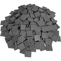 LEGO 4x4 Platten Bauplatten Dunkelgrau NEU! Menge 250x
