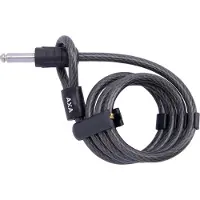 Axa Einsteck-Kabel "Defender" SB-verpackt, für -Rahmenschloss Defender, anthrazit Stahlkabel mit Kunststoffummantelun