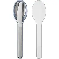 Mepal campinggeschirr - Besteck-Set Ellipse 3-teilig - Nordic blue - Campingbesteck