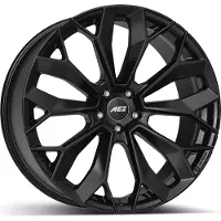 Aez 20 Zoll Alufelge leipzig black 20"x9" 5x120 PCD ET44 72.6mm Felge Schwarz