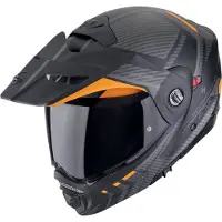 Scorpion ADX-2 Lewis Endurohelm unisex Polycarbonat schwarz matt, S