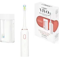 Vitammy VIVO Pink Schallzahnbürste mit Etui, weiß