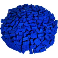 LEGO 2x4 Steine Bausteine Blau - 3001 NEU! Menge 100x