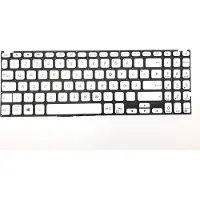 T-ProTek DEUTSCHE - Tastatur Keyboard Silber Ohne Rahmen kompatibel für Asus VivoBook F512DK-EJ201T