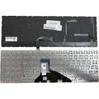 T-ProTek DEUTSCHE-Tastatur Keyboard Schwarz kompatibel für HP Omen 15-dc1005ng 6AX48EA