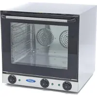 Maxima - Gastro Konvektionsofen - Grill - Passt 4 Tabletts - Eingebauter Timer - Bis zu 300 ° C