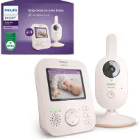 Philips AVENT AVENT Babyphone SCD881/26 Video-Babyphone Advanced, IR, 300 m, 50 m, 300 m, FHSS, 2.4 GHz