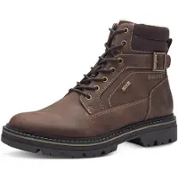 s.Oliver Herren Stiefelette Schnürboot warm gefüttert Tex Membran 5-16244-43, Größe:41 EU, Farbe:Braun