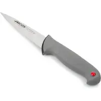 Arcos Fleischermesser Farbe - Prof 244100 Edelstahl Nitrum und mango ergonomisches Polypropylen und 13 cm Klinge, Vitrine