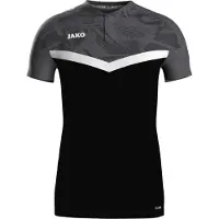 Jako Herren Poloshirt Iconic 6324-801 XXXL - Schwarz/Anthrazit - XXXL