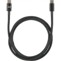 Mobilis 001389, 1 m, USB C, USB C, USB 2.0, 0,48 Gbit/s, Schwarz