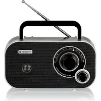 Roadstar TRA-2235, Tragbar, Analog, FM, 6,5 W, 3,5 mm, Schwarz