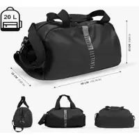 Perletti Travel Universal Tragetasche, Ryanair Nero, 14238