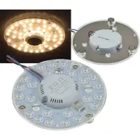 Chilitec 22322 LED Umrüstmodul "UM12ww" für Leuchten Ø125mm, 12W, 1200lm, 3000K, Magnethalter