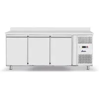 Hendi Tiefkühltisch dreitürig dreitürig 420 l Profi Line