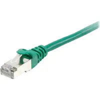 Equip Cat.6A S/FTP Patchkabel, 10m, Grün, 10 m, Cat6a, S/FTP (S-STP), RJ-45, RJ-45, Grün