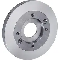 Rohm DIN 55027 Kurzkegel-Futterflansch, 200 mm Außendurchmesser, 6 mm Kegelgröße