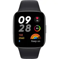 Xiaomi Redmi Watch 3 Schwarz, Smartband, Bluetooth 5.2, 5 ATM, 1,75