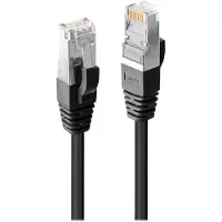 Lindy 45606, 7,5 m, Cat6, S/FTP (S-STP), RJ-45, RJ-45, Schwarz