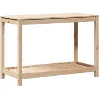 vidaXL Pflanztisch mit Ablage 108x50x75 cm Massivholz Kiefer