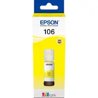 Epson 106 EcoTank-Tintenflasche in Gelb, Original, Gelb, , - EcoTank ET-7750 - EcoTank ET-7700, 70 ml, Tintenstrahldrucker