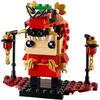 LEGO BrickHeadz Drachentanz-Mann - 40354, Bausatz, 10 Jahr(e), 170 Stück(e)