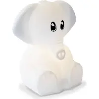 KIDYWOLF Elefanten-Nachtlicht für Babys Stand-alone White LED-Nachtlicht