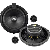 ESX QXT6.2C, 2-Wege, 180 W, 90 W, 3 Ohm, 50 - 24000 Hz, Neodym