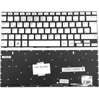 T-ProTek DEUTSCHE - Tastatur ohne Rahmen mit Beleuchtung kompatibel für Samsung ATIV Book 7 NP730U3E-X05DE
