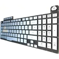 T-ProTek DEUTSCHE - Silber Tastatur Keyboard Beleuchtung kompatibel für Asus ROG Strix G G731GV-EV094