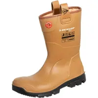 Dunlop RigPro m.Futter EN ISO 20345 S5 CI CR braun Gr. 38