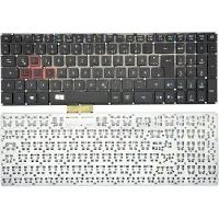 T-ProTek Tastatur - Farbe: Schwarz - mit Beleuchtung - ohne Rahmen Deutsches Tastaturlayout kompatibel fürACER Predator Helios 300 (G3-572-725F)
