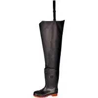 Portwest FW71 Sicherheits Hüft-Watstiefel S5 Black Gr. 45