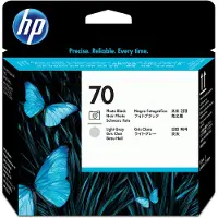 HP 70 Fotoschwarz/Hellgrau DesignJet Druckkopf, DesignJet Fotodrucker der Serien Z2100, Z3100 und Z3200, Thermal Inkjet, Schwarz, C9407A, Singapur, 143 mm