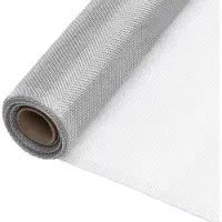 Syfax Fliegengitter Aluminium 112x2000 cm Silbern