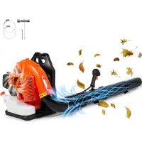 StarTech.com Rucksack-Laubbläser 79 CC - 2-Takt-Benzin - 930 CFM Luftvolumen - leistungsstarker Laubbläser - Gartenwerkzeug