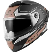 Bogotto FF118 Vilial Helm, schwarz matt/braun, M