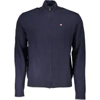 Napapijri Herren Strickjacke - DAMAVAND, Wolle, Stehkragen, Regular Fit