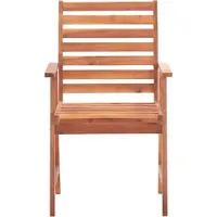 vidaXL "im Sonderangebot"Outdoor-Stuhl/Picknickstuhl - Gartenstühle 2er Set - Gartensessel - Massivholz Akazie - 56x62x92 cm DEMöbel 3815456