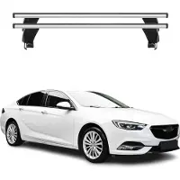 Menabo Dachträger für Opel Insignia Grand Sport 2017-2022 50kg Alu Silber 2x