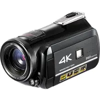 Lipa AD-C1 4K Ultra HD Videokamera CMOS-Sensor Wifi - 4K - Camcorder - 4K-Auflösung - 24 Megapixel