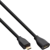 InLine Micro USB B 2.0 Verlängerungskabel 5m