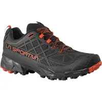 La Sportiva Herren Akyra II GTX Multifunktionsschuh Black/Cherry Tomato 46