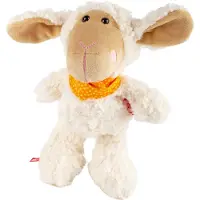 Sigikid 42368 Schaf Emmala klein Kuscheltier Mädchen und Jungen Kuscheltier empfohlen ab 1 Jahr weiß