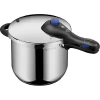 WMF Perfect Plus 07.9483.9990, 6,5 l, Keramik, Gas, Halogen, Induktion, Versiegelte Platte, Edelstahl, Edelstahl, 6,5 l, Abnehmbar