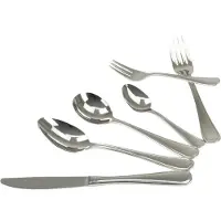 Solex Selina Besteckset 36 teilig für 6 Personen inklusive Suppenlöffel