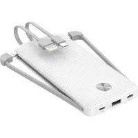 Beafon Carbon 10, 10000 mAh, Lithium Polymer (LiPo), Weiß