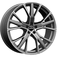 Gmp Alufelge Gunner 9X20 5X120 Et 40 Matt Anthracite Diamond