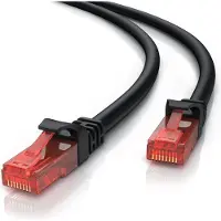 CSL Cat 6 Gigabit Ethernet LAN Kabel - mehrfach geschirmt - UTP Gigabit - 1000 Mbit/s - Patchkabel - Netzwerkkabel - 20m